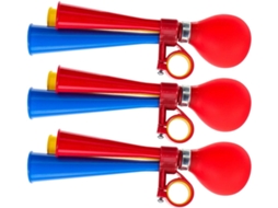 Conjunto De 3 Buzinas De Ar De Segurança Para Bicicleta E Bicicleta E Scooter