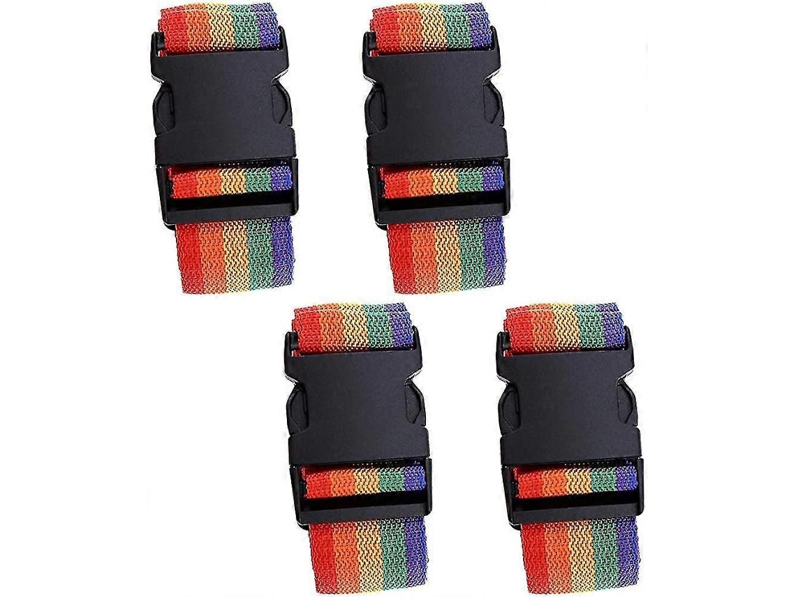 Cintas Para Bagagem, Conjunto Com 4 Peças, Com Fivela