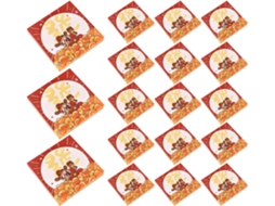 Conjunto de 30 blocos de notas adesivas com design de Deus e Fortuna, papel resistente, design exclusivo de desenho animado, para material escolar.