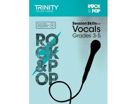 Livro session skills for vocals grades 3-5 de trinity college london (inglês)