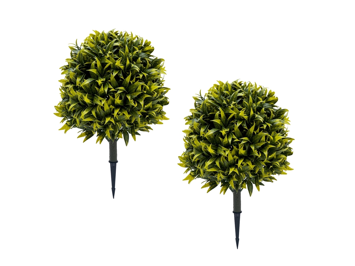 Planta Artificial, Design Realista, Resistente A Uv, Verde