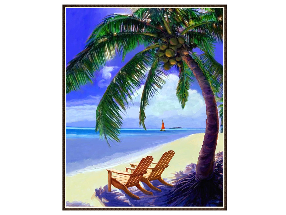 Quadro De Pintura De Diamantes Para Decoração De Ambiente E Arte Manual