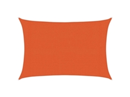 Para Sol Estilo Vela Retangular (3x4,5 m) Pead Laranja MAISON EXCLUSIVE