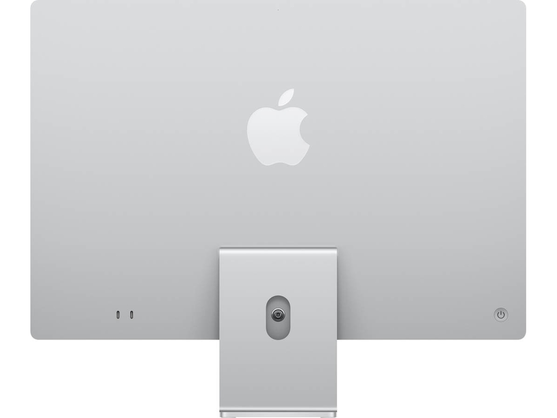 iMac APPLE Prateado (24'' - Apple M4 10-Core - RAM: 16 GB - 512 GB - GPU 10-Core)