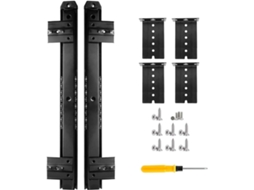Trilhos Deslizantes Para Teclado Sob A Mesa, Com Rolamentos De Esferas 14 Polegadas, Silenciosos Suportam Até 35kg