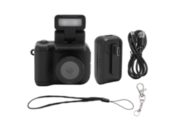 Câmera digital compacta 1080p HD com tela de 1,44 polegadas, gravação em loop automático, OTG, tipo chaveiro com flash retrátil para viagens LAXISCREED