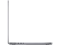MacBook Pro APPLE Cinzento Sideral (16'' - Apple M1 Pro 10-Core - RAM: 16 GB - 512 GB SSD - GPU 16 - Core)