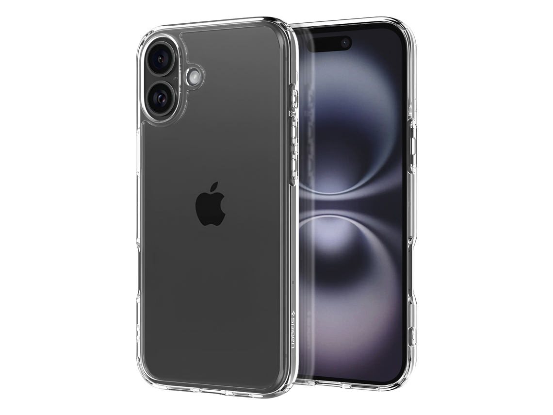 Capa Proteção Ultra Híbrida para iPhone 16 Plus SPIGEN Acrílico Transparente
