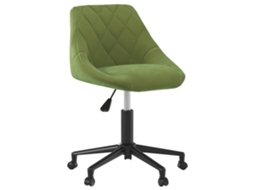 Swivel Office Chair, Swivel Office Chairs Vidaxl Verde Veludo (n/a)