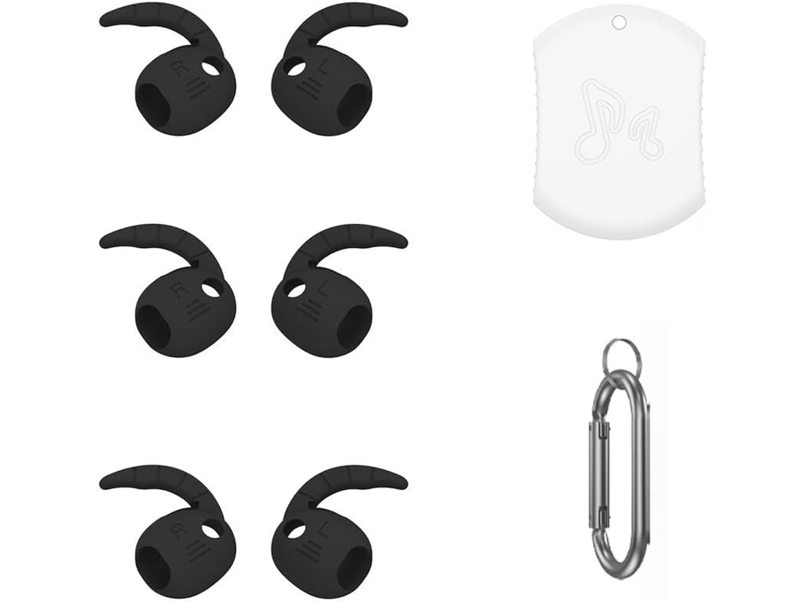 Ganchos Auriculares De Silicone Resistentes À Tensão Para Samsung Galaxy Buds 4e 4pro Mantêm A Integridade Mesmo Com Uso