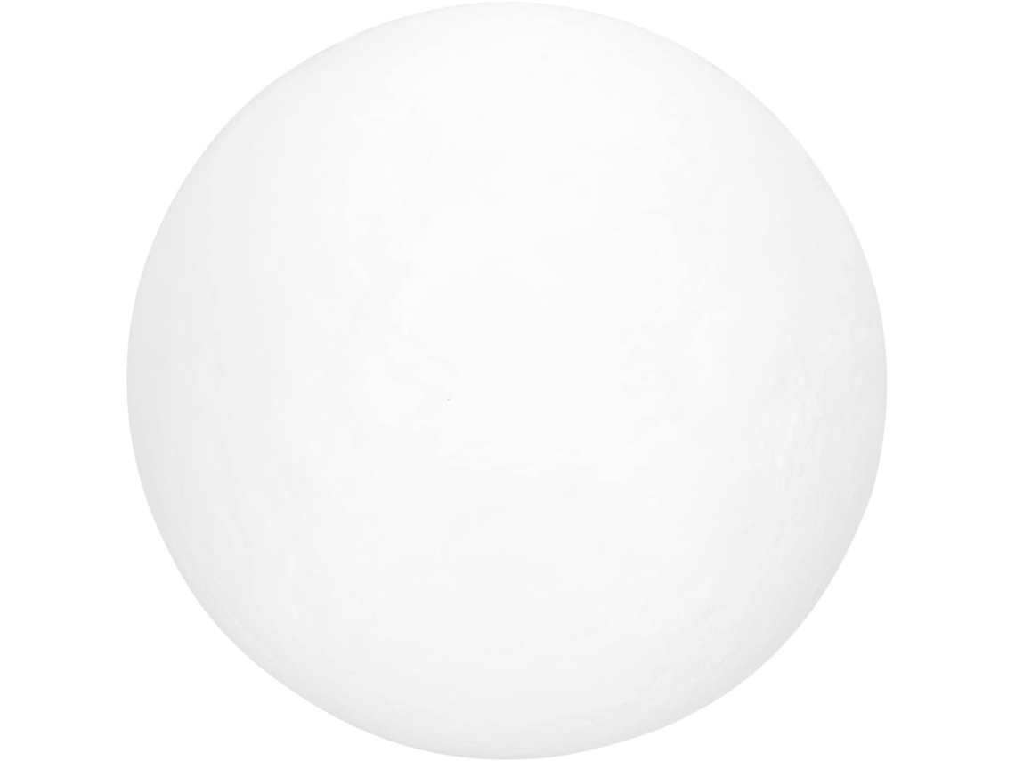 Abajur De Plástico Exclusivo Em Formato De Lua 3d Para Decoração De Casa, Suaviza A Luz.