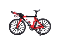 Primerox modelo de Bicicleta Miniatura de Liga para Dedo Montanha Decorativo Presente Vermelho