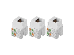 3pcs Módulo Ethernet Rj45 Cat.6 Sem Blindagem | S/MARCA