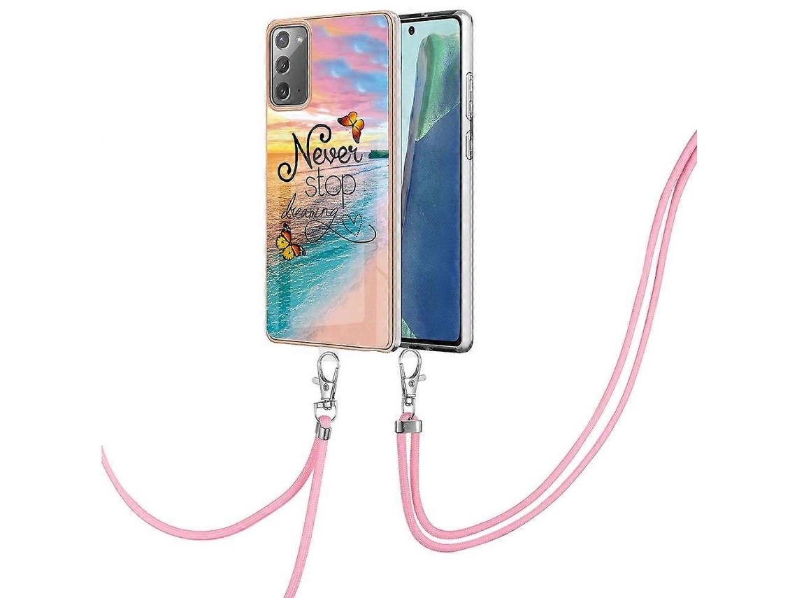 Capa Tpu Alça Para Samsung Galaxy Note20, Elysve