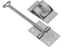 Porta com design moderno, suporte reforçado, anticolisão e resistente às intempéries.