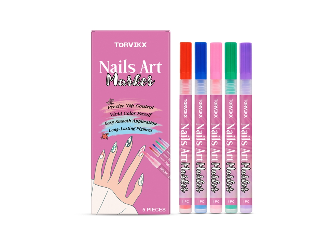 Caneta de Grafite LAXISCREED para Arte de Unhas com Resultado Profissional