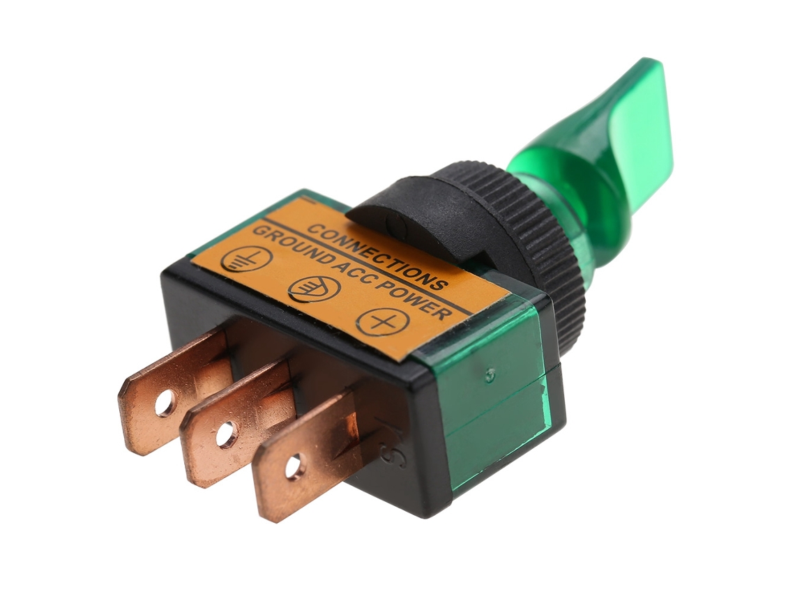 Laxiscreed Interruptor Led 12v 20a Para Automóveis E Iluminação De Alto Desempenho
