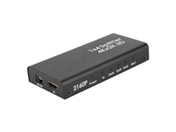 Divisor Hdmi 1x4 Repetidor 4k Amplificador Hdmi 2.0