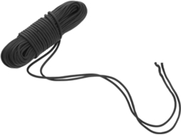 Corda De Nylon Preta Para Barraca, Ajustável E Portátil
