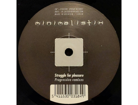 Vinil Struggle For Pleasure Progressive Remixes Sphear