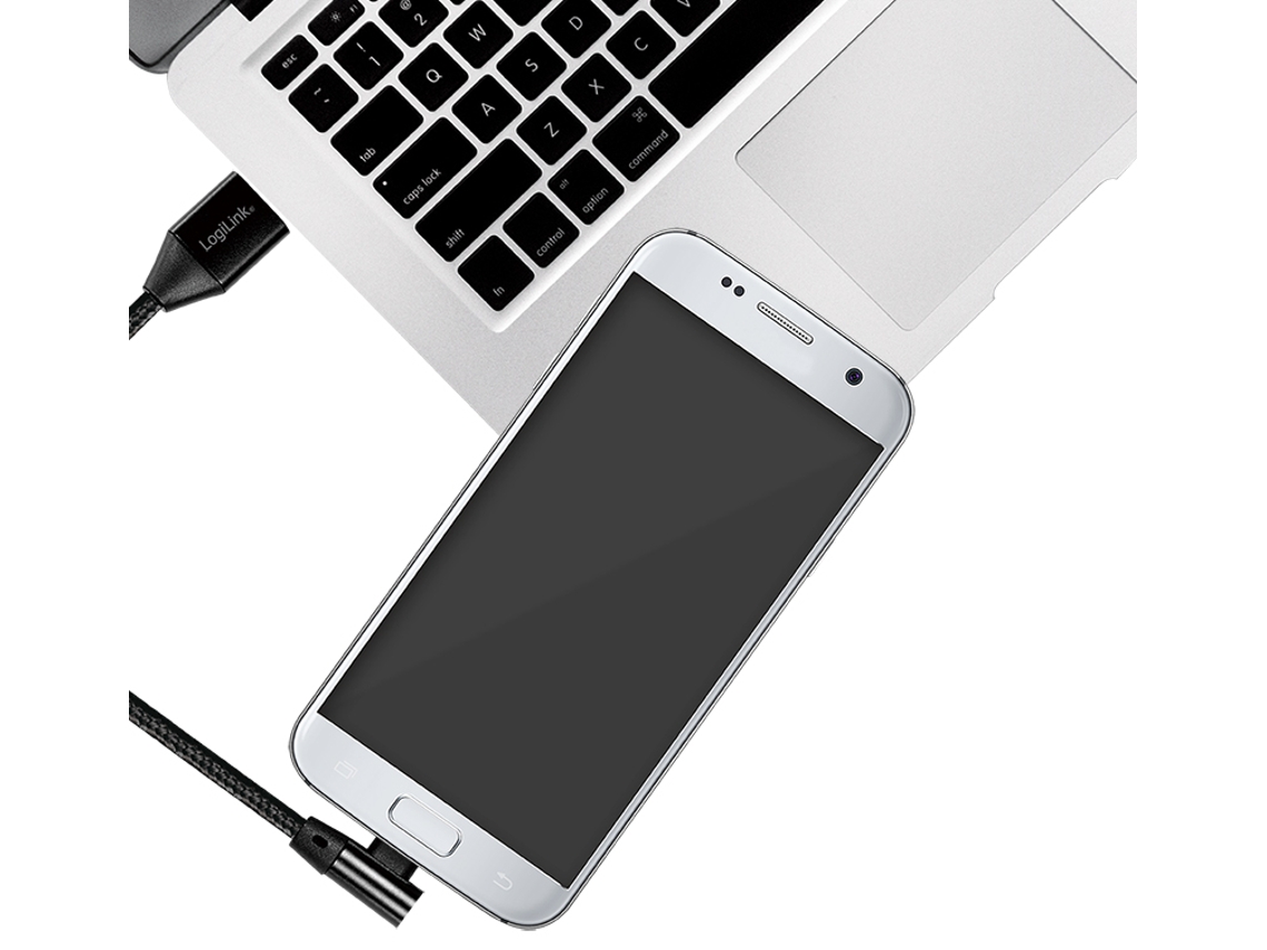 Cabo LOGILINK Usb 2.0 Usb-A Plugue Micro-Usb 0 3 M