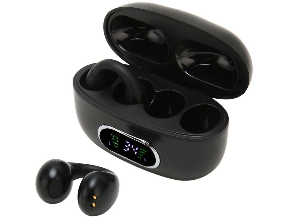 Auriculares de Tradução Bluetooth YIZHOOD X9 144 Línguas Tradução Online In Ear Preto