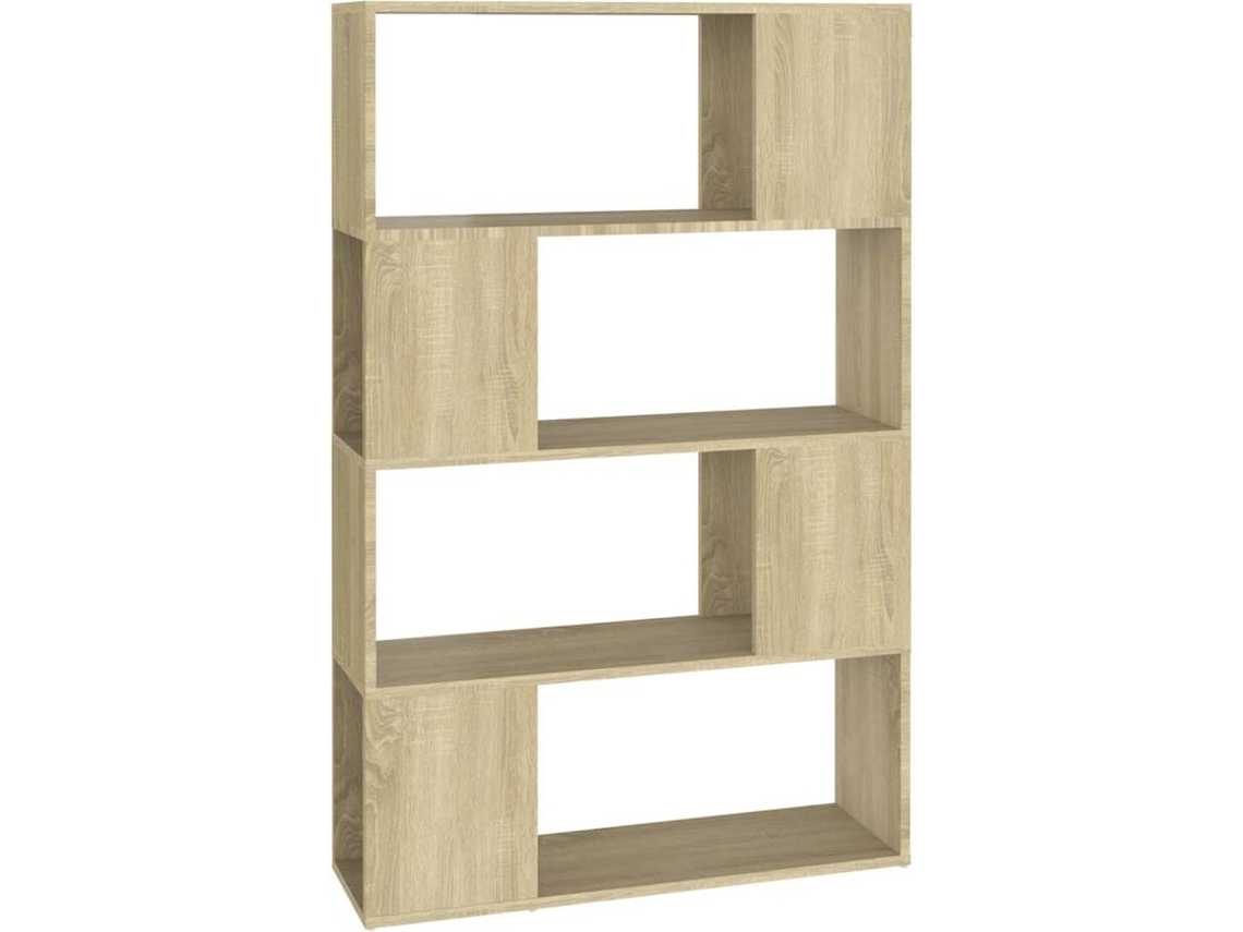 Book Cabinet Room Divider, Book Cabinet Room Dividers Vidaxl Marrom Madeira Processada (80 X 24 X 124.5 Cm)