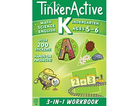 Livro TinkerActive Kindergarten 3in1 Workbook de Megan Hewes Butler e Nathalie Le Du (Inglês)