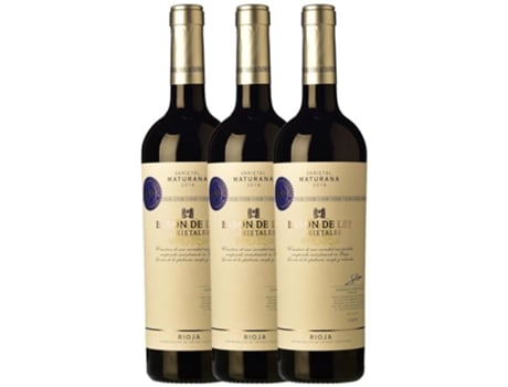 Vinho BARÓN DE LEY Barón De Ley Varietales Maturana Maturana Tinta Rioja Joven (0.75 L - 3 unidades)