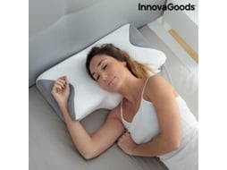 Almofada Cervical Viscoelástica com Contorno Ergonómico Conforti (62 x 36 x 14 cm)