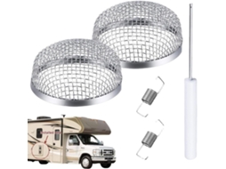 Coifas De Ventilação Para Autocaravanas Com Grelha Em Desativação (2 Unidades)