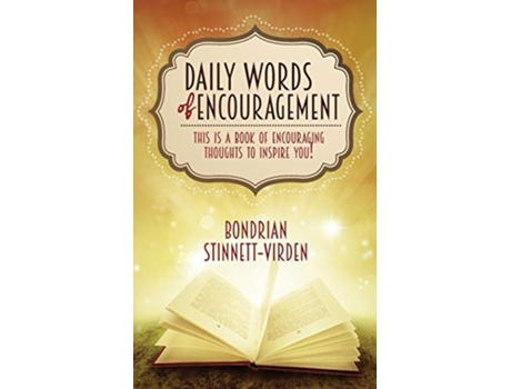 Livro Daily Words of Encouragement de Bondrian Stinnett-Virden (Inglês)