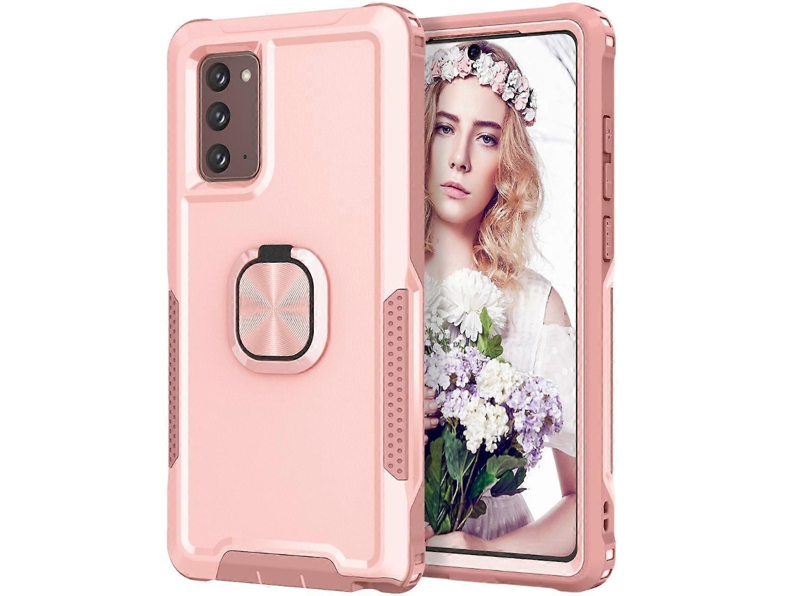 Capa Pc/tpu Anel E Suporte Para Samsung Galaxy Note20, Elysve