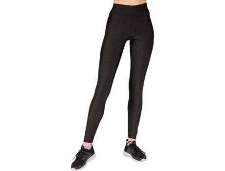 Calças justas para Mulher GSA Justas 7/8 Glow Hydro+ Preto para Corrida (XL)