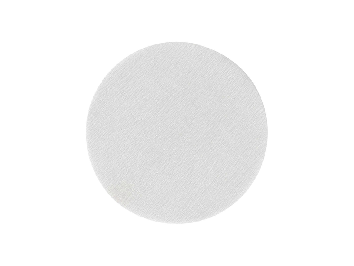 Filtro de papel para café 51/53/58/60 mm, 200 unidades, natural, não branqueado, redondo, para cafeteira italiana e cafeteira, Slowmoose branco