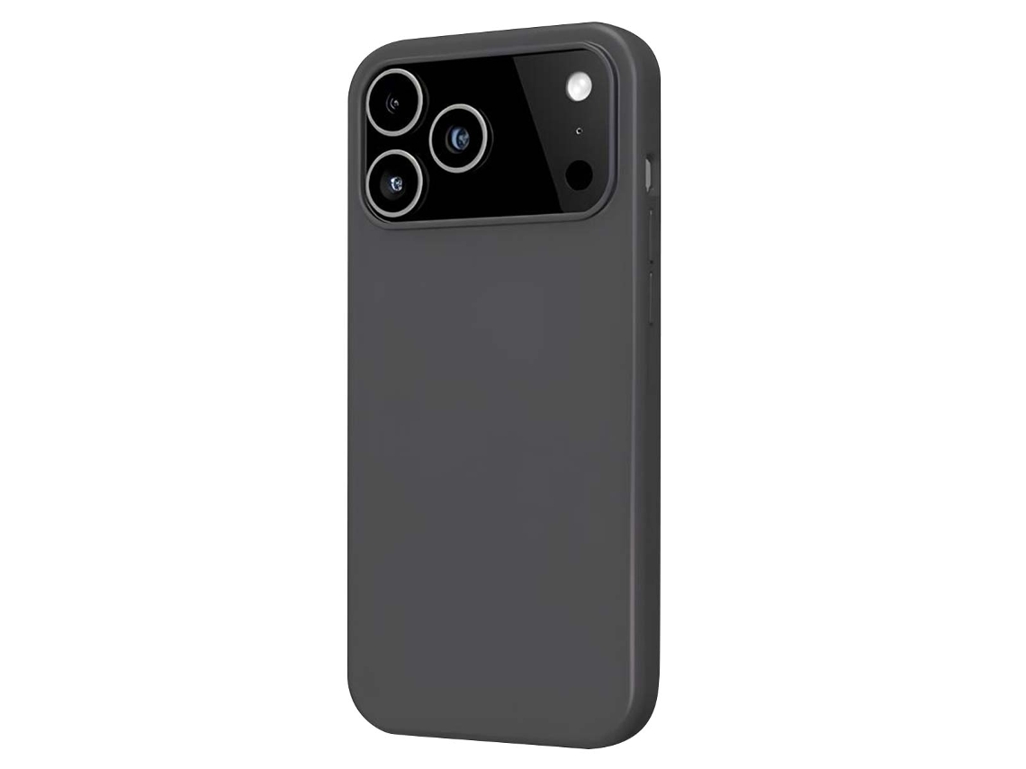 Mw Capa De Silicone Para Iphone 17 Pro Max Compatível Com Magsafe Preto