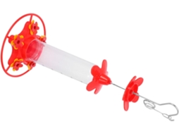 Inoomp Bebedouro de Plástico para Pássaros, Poleiro para Pendurar, Casinha de Pássaros, Suporte para Pendurar, Pequeno CHABERLU