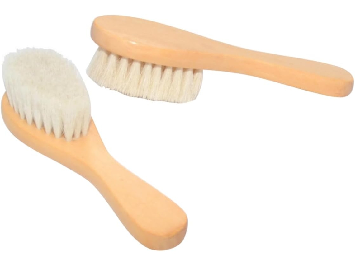 Escova De Banho Gatuida Para Meninos E Meninas, Escova De Banho Com Cabo Madeira Para Massagem Corporal
