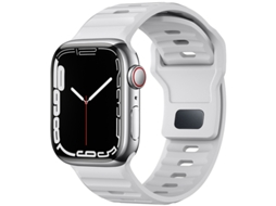 Bracelete Para Apple Watch 38/40/41/42mm Cinza Cuich