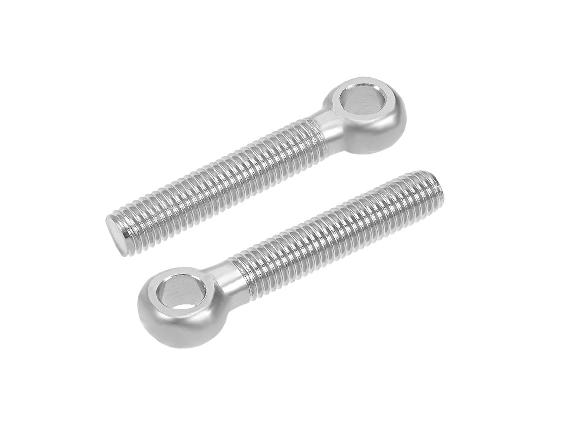 Parafuso de Olhal de Elevação M12x70mm em Aço Inoxidável 304, Montado em Máquina, Pac. 10 Unid CHABERLU