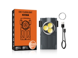 Lâmpada Solar Ip64 À Prova Dágua Com Controle Remoto Para Exterior Sunflare