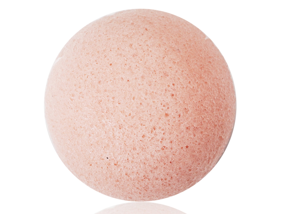 Limpeza Facial Konjac Semi-redonda Cuidado Com A Pele