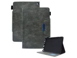 Capa de couro com textura cruzada Webake e fecho magnético para tablet Amazon Fire Max 11 (2023)