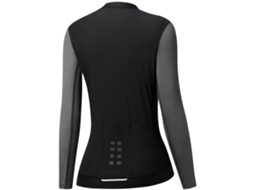 Camisa Business de Ciclismo Feminina de Manga Longa com Elementos Reflexivos