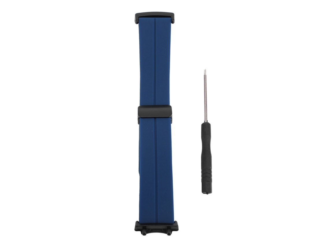Cinto Relógio Silicone Magnético Ajustável T Rex 3 Azul Noturno