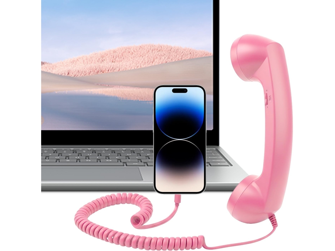 Aparelho Retrô Para Celulares Retrô Confortáveis Com Entrada Tipo-c.
