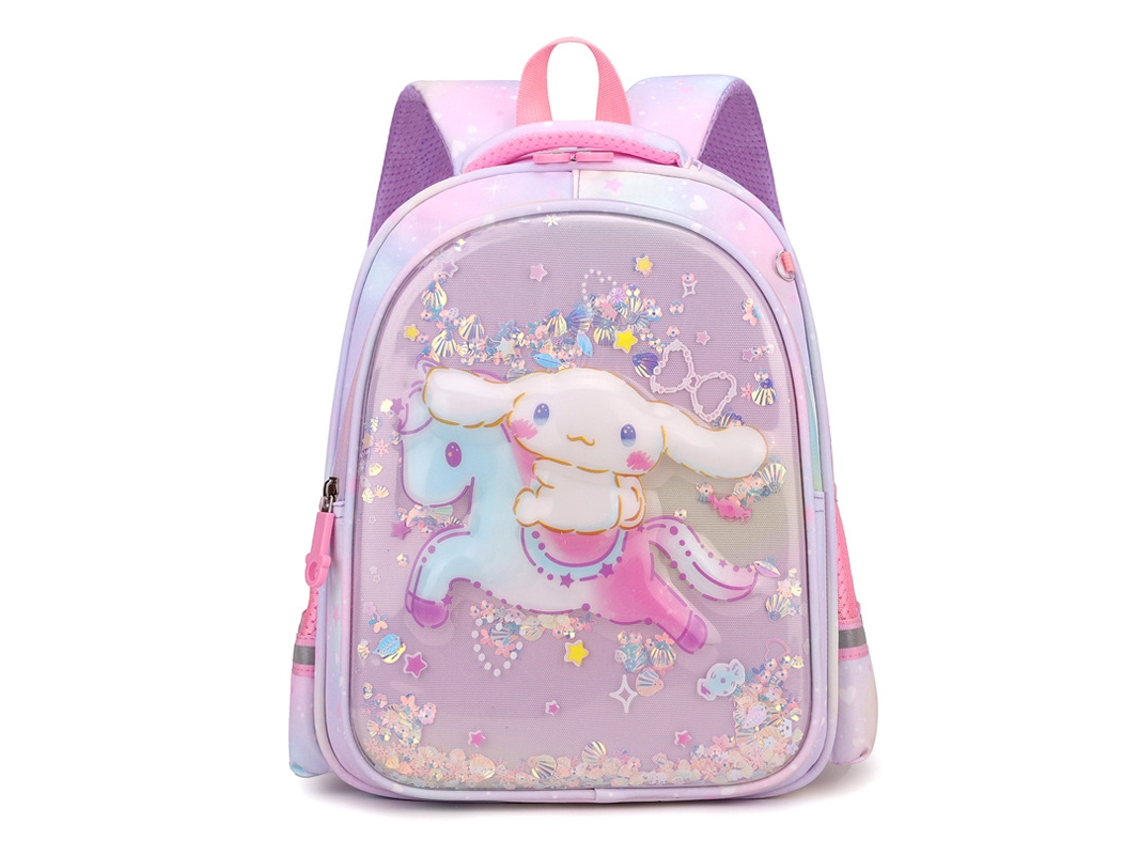 Mochila Escolar, Feminina, Infantil, Fofa, Estampa De Desenho Animado