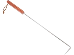 Gancho para Bife Revestido de Ferro com Design Antiderrapante e Função Versátil como Gancho para Espeto Giratório de CHABERLU