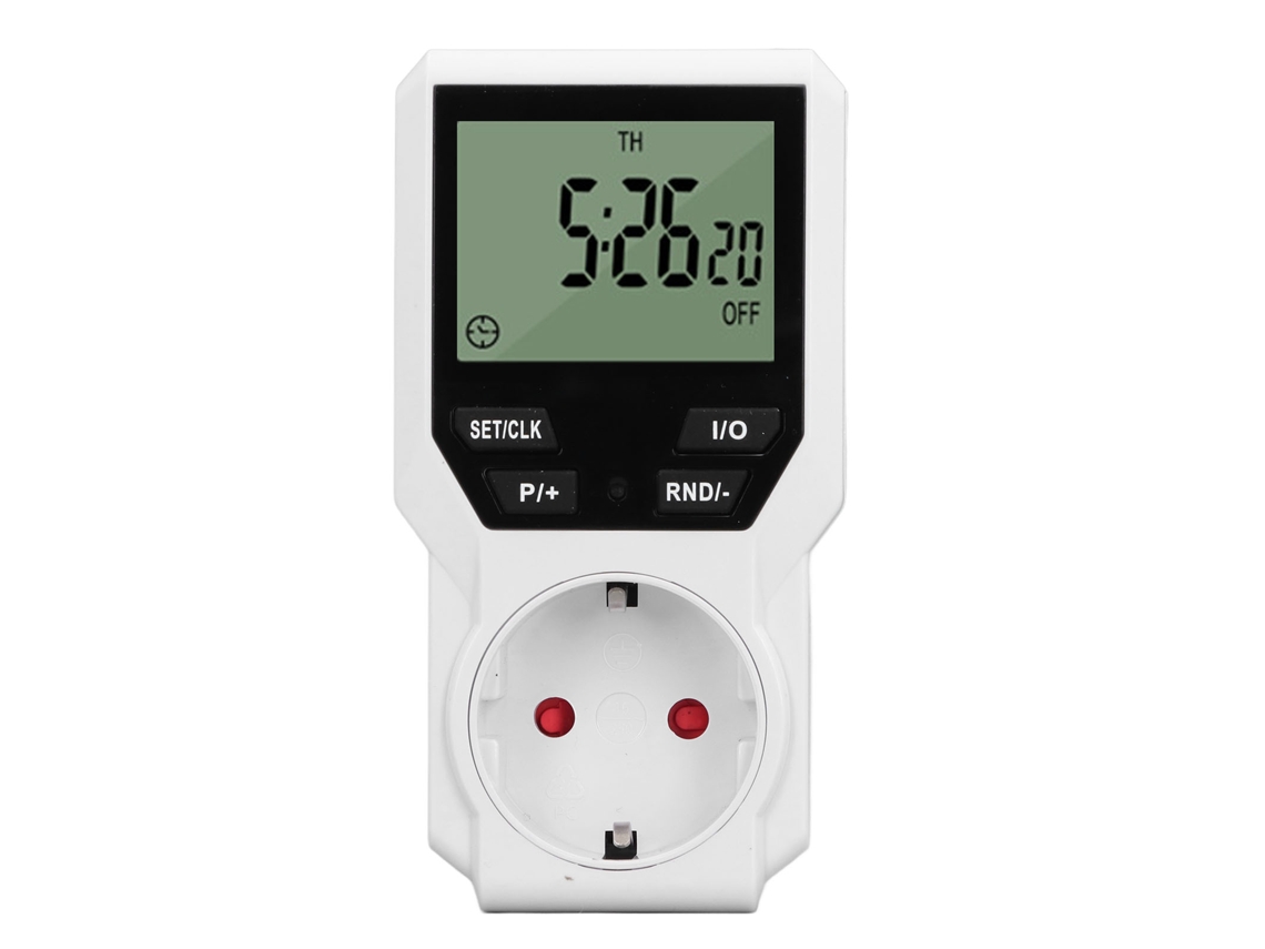 Timer Primerox com Display Digital e controle de energia para aquecedor e cobertor elétrico | S/MARCA