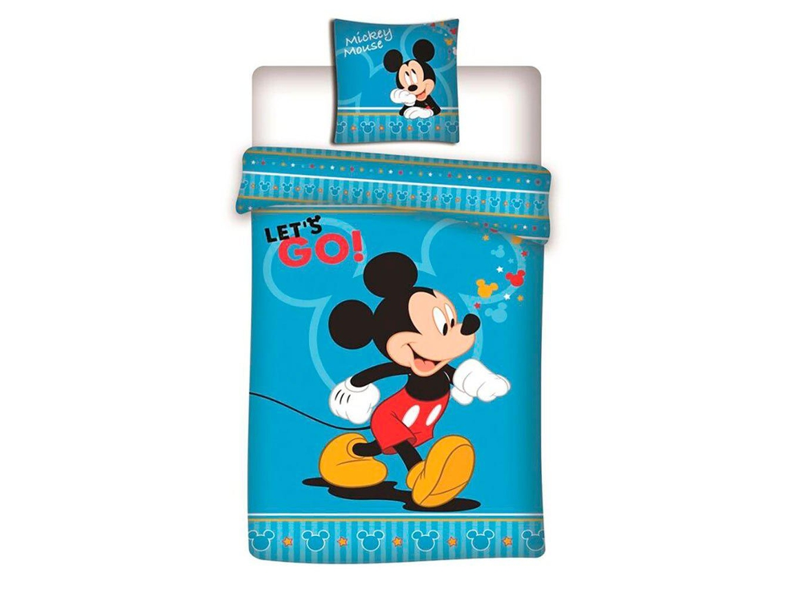 Disney Capa de Edredão Mickey Microfiber 90 Cm